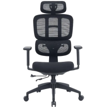 Купити Крісло офісне Officepro Skyline OC580-B-B-B Black - фото 1