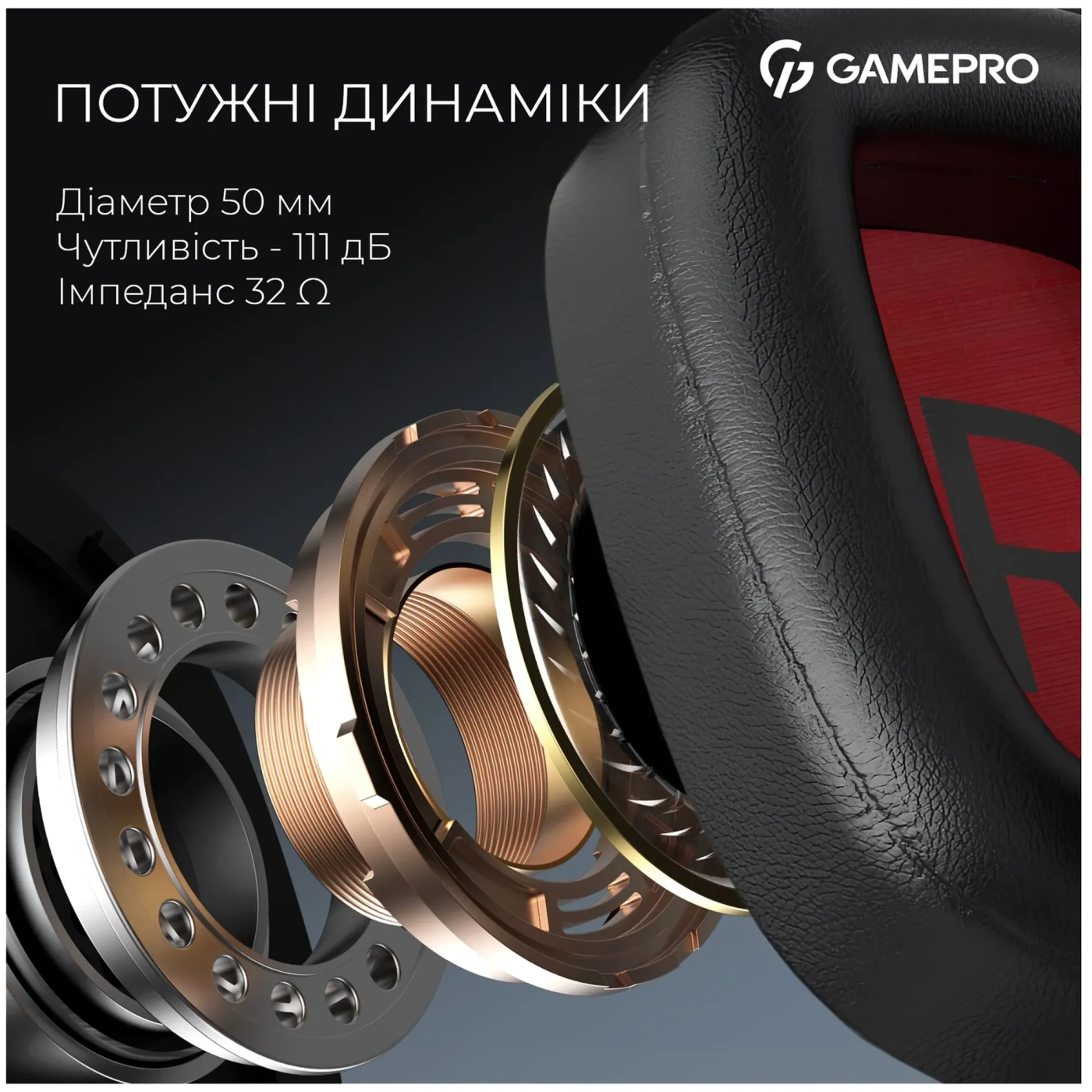Купить Навушники GamePro Asgard Valkyria Wireless RGB Tri-Mod Black (HSW249) - фото 8