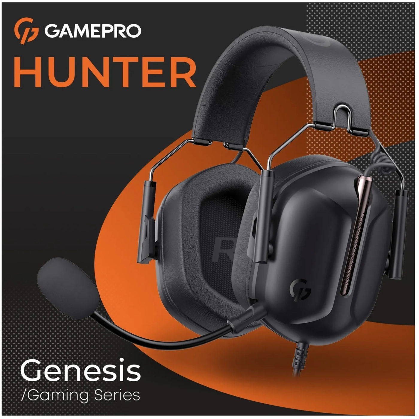 Купити Навушники GamePro Genesis Hunter Black (HS1350B) - фото 5