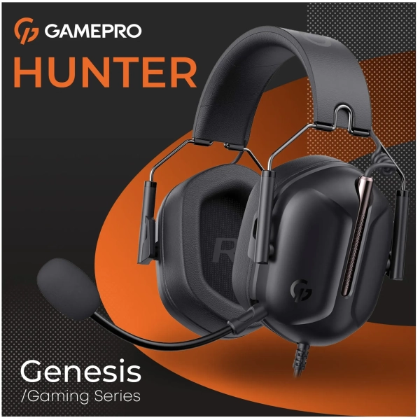 Купити Навушники GamePro Genesis Hunter Black (HS1350B) - фото 5