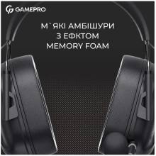 Купити Навушники GamePro Genesis Hunter Black (HS1350B) - фото 7