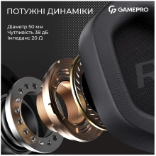 Купити Навушники GamePro Genesis Hunter Black (HS1350B) - фото 8