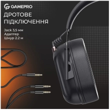 Купити Навушники GamePro Genesis Hunter Black (HS1350B) - фото 9