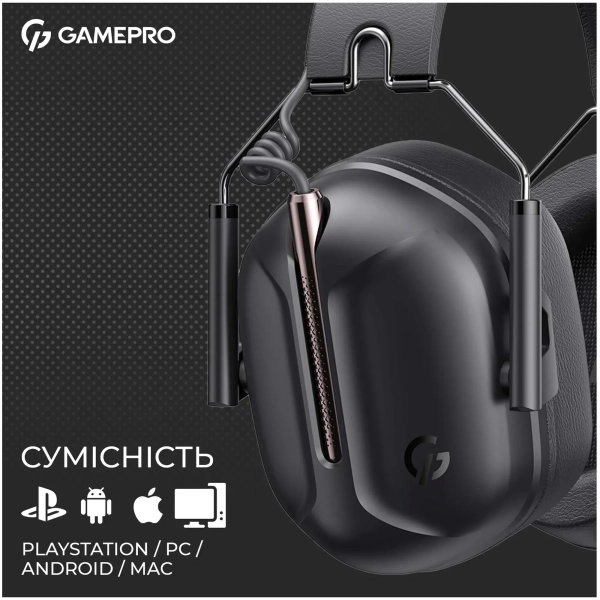 Купити Навушники GamePro Genesis Hunter Black (HS1350B) - фото 13