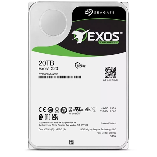 Купити Жорсткий диск Seagate Exos X20 20TB (ST20000NM007D) - фото 1