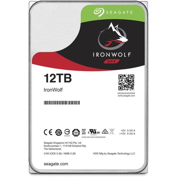 Купить Жесткий диск Seagate IronWolf 12ТB (ST12000VN0008) - фото 1