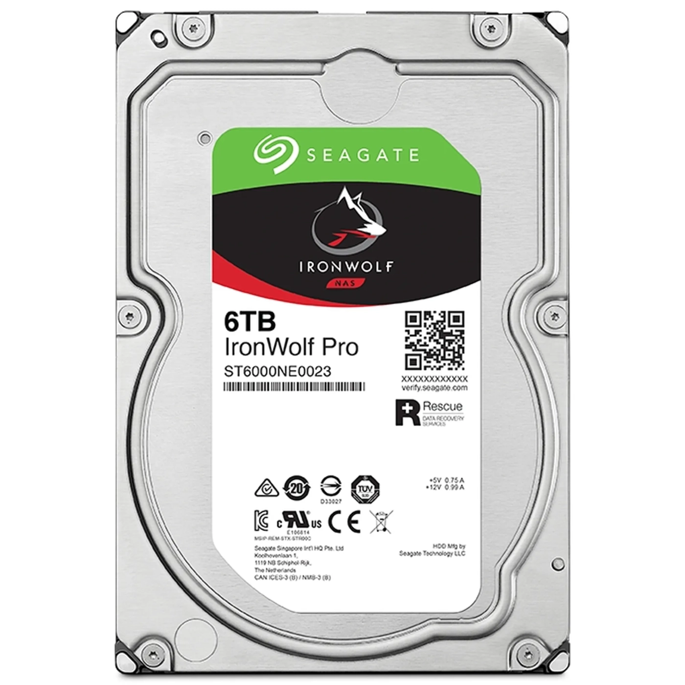 Купить Жесткий диск Seagate IronWolf Pro 6TB (ST6000NT001) - фото 1