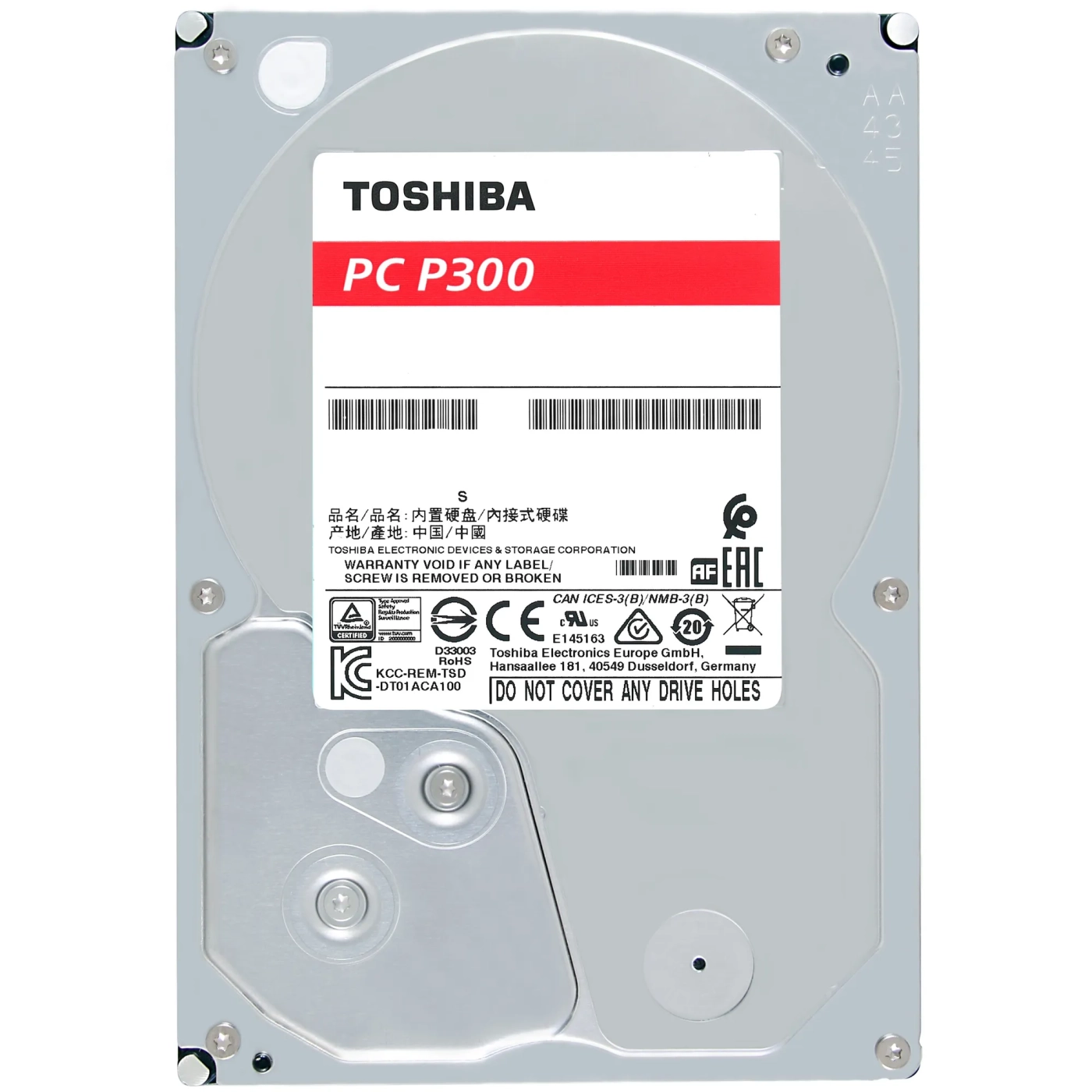 Купить Жесткий диск Toshiba P300 2TB (HDWD320UZSVA) - фото 1