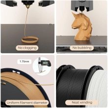 Купить Ultra PLA Filament (пластик) для 3D принтера Creality Soleyin матовый 1кг, 1.75мм, белый (3301010512) - фото 4