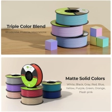 Купить Ultra PLA Filament (пластик) для 3D принтера Creality Soleyin матовый 1кг, 1.75мм, чёрный (3301010513) - фото 4