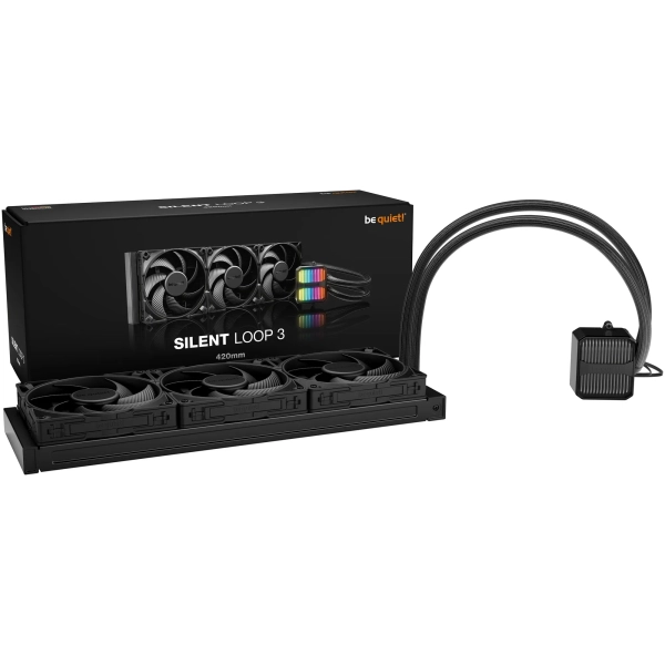 Купить Система водяного охлаждения be quiet!  Silent Loop 3 420mm Black (BW026) - фото 6