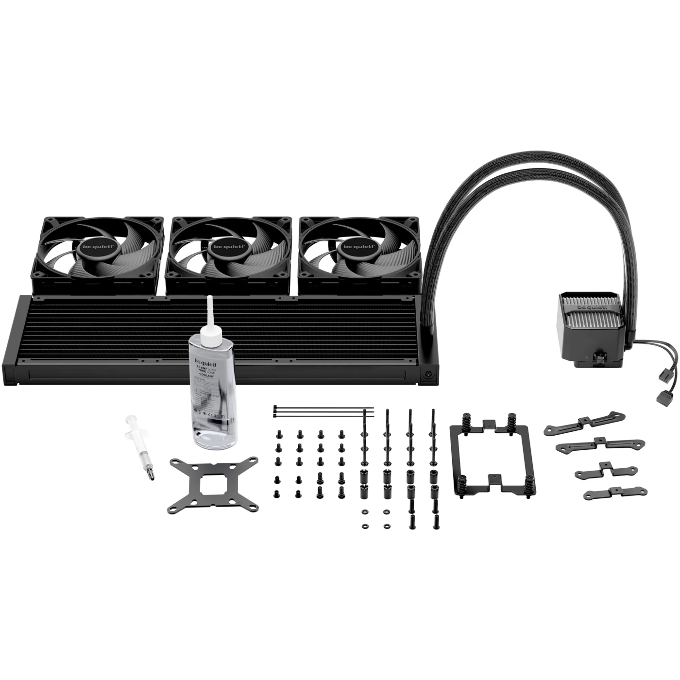 Купить Система водяного охлаждения be quiet!  Silent Loop 3 420mm Black (BW026) - фото 7