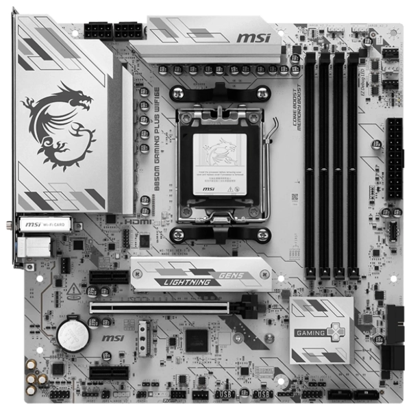 Купити Материнська плата MSI B850M Gaming Plus WiFi6E - фото 1