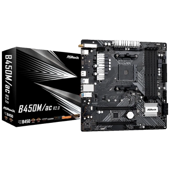 Купить Материнская плата ASRock B450M/ac R2.0 - фото 5
