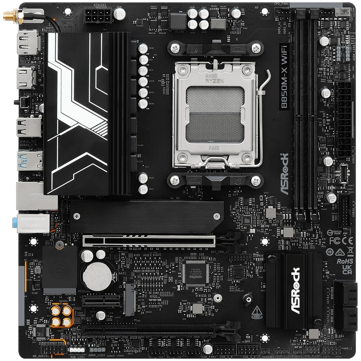 Купить Материнская плата ASRock B850M-X WiFi R2.0 - фото 2