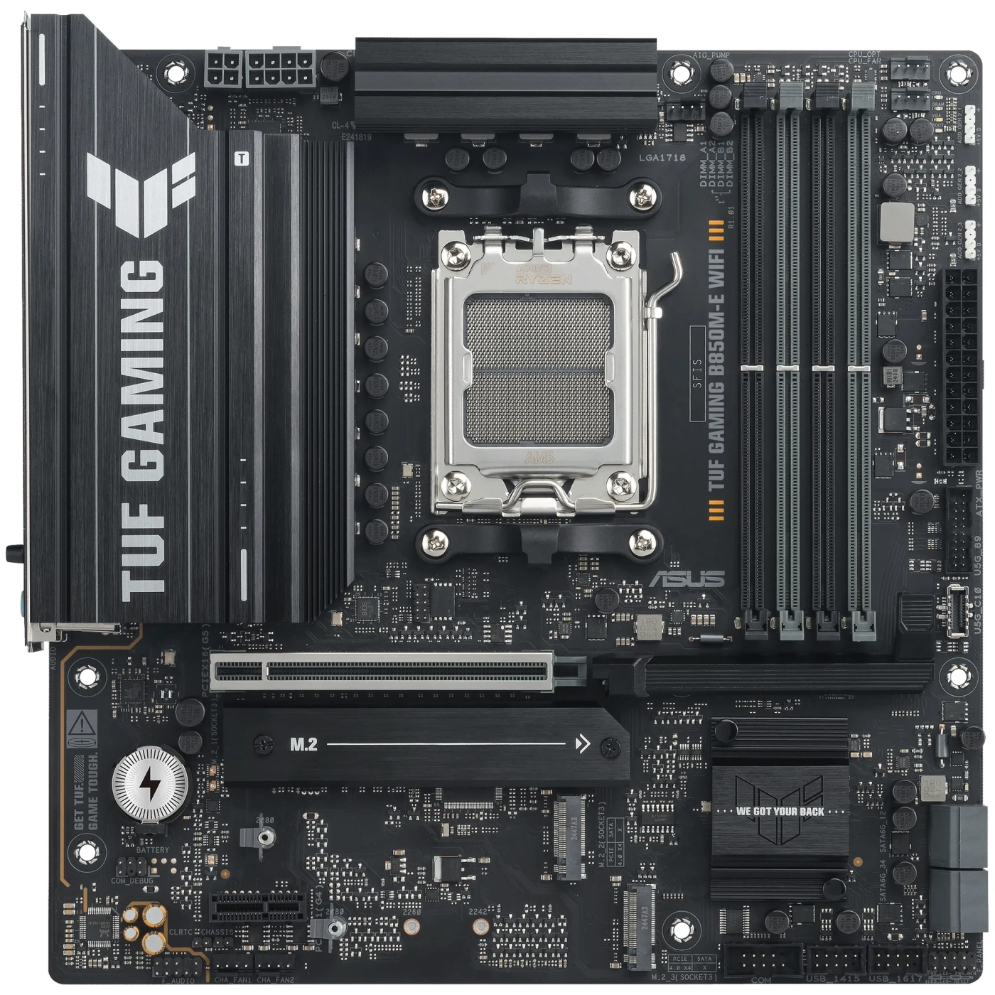 Купить Материнская плата Asus TUF Gaming B850M-E WiFi - фото 1