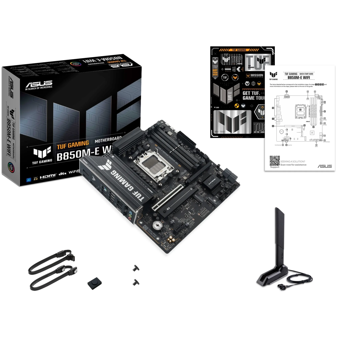 Купить Материнская плата Asus TUF Gaming B850M-E WiFi - фото 7
