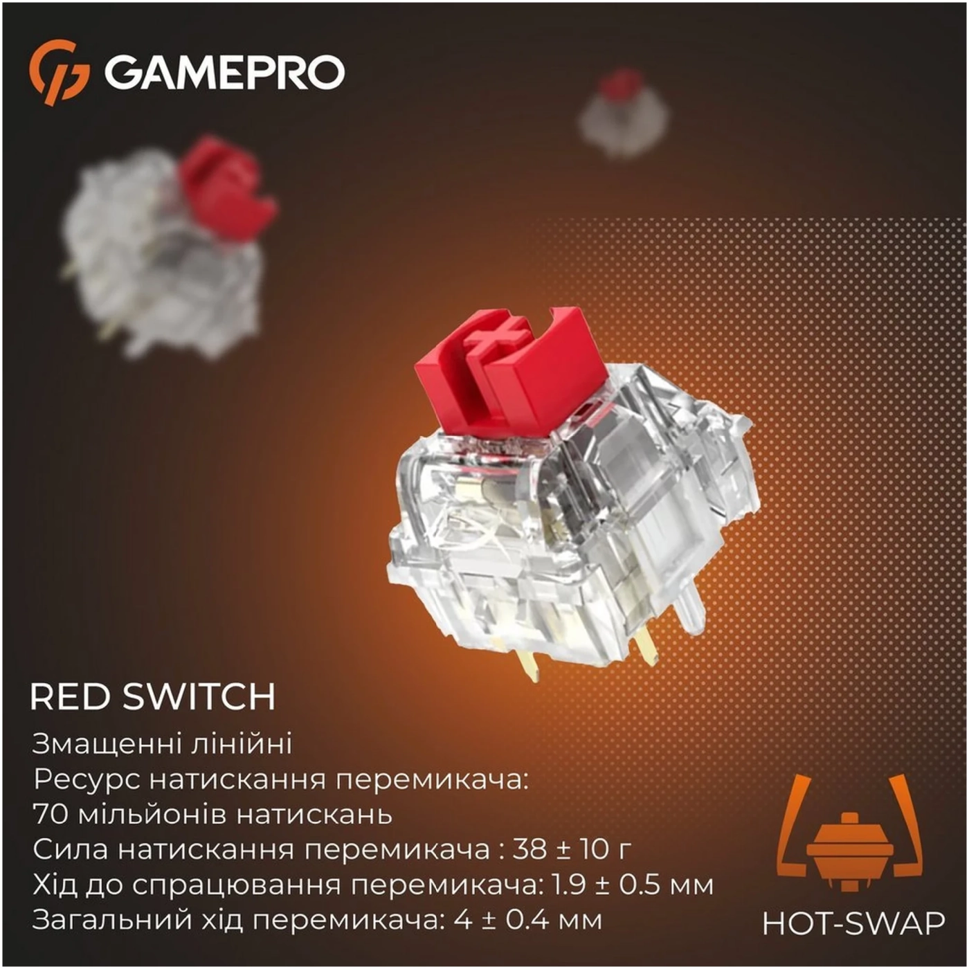 Купити Клавіатура GamePro Genesis Silverlight USB-C (MK116) - фото 9