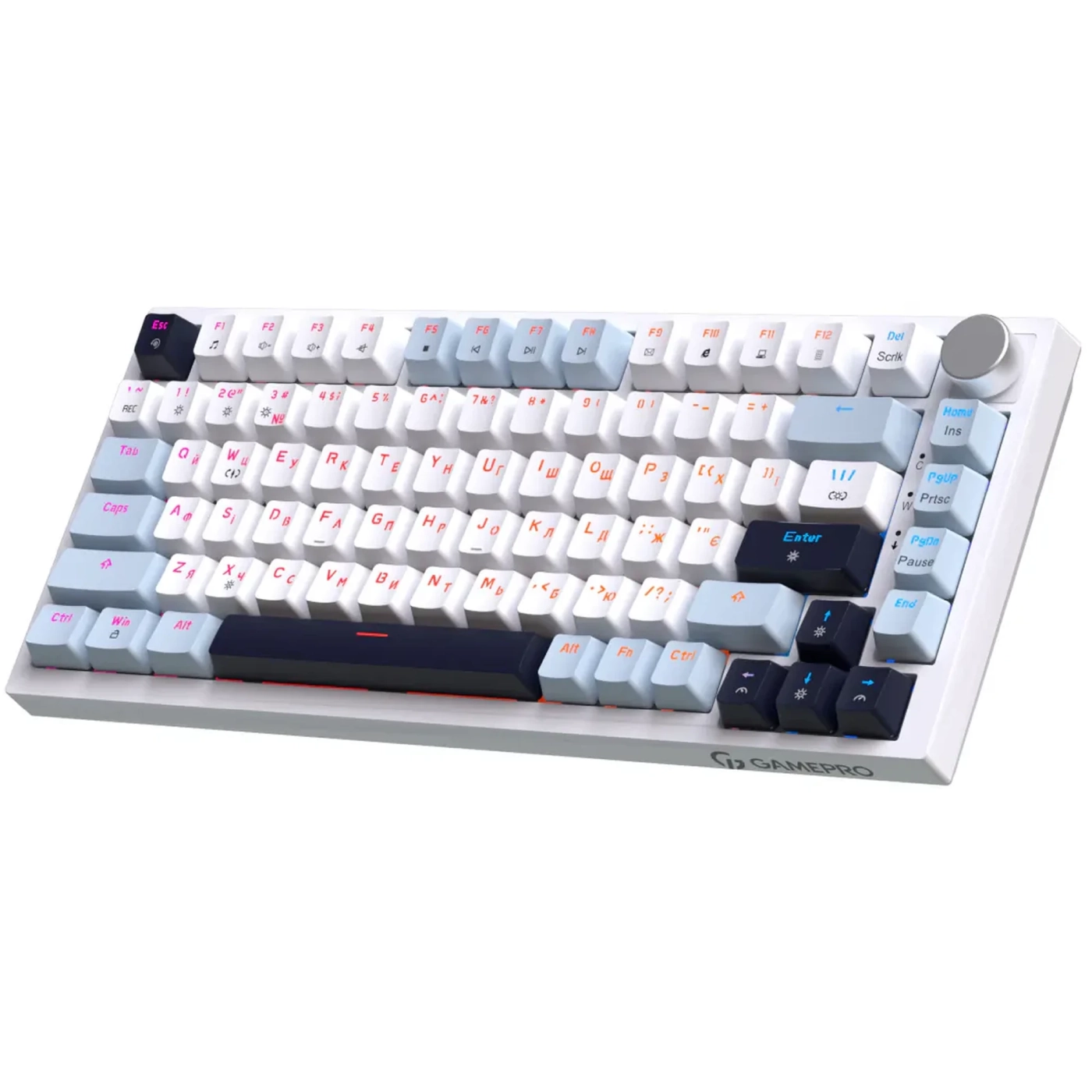 Купить Клавиатура GamePro Genesis Warden Outemu Swith RGB USB-C (MK160BL) - фото 2