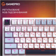 Купить Клавиатура GamePro Genesis Warden Outemu Swith RGB USB-C (MK160BL) - фото 9
