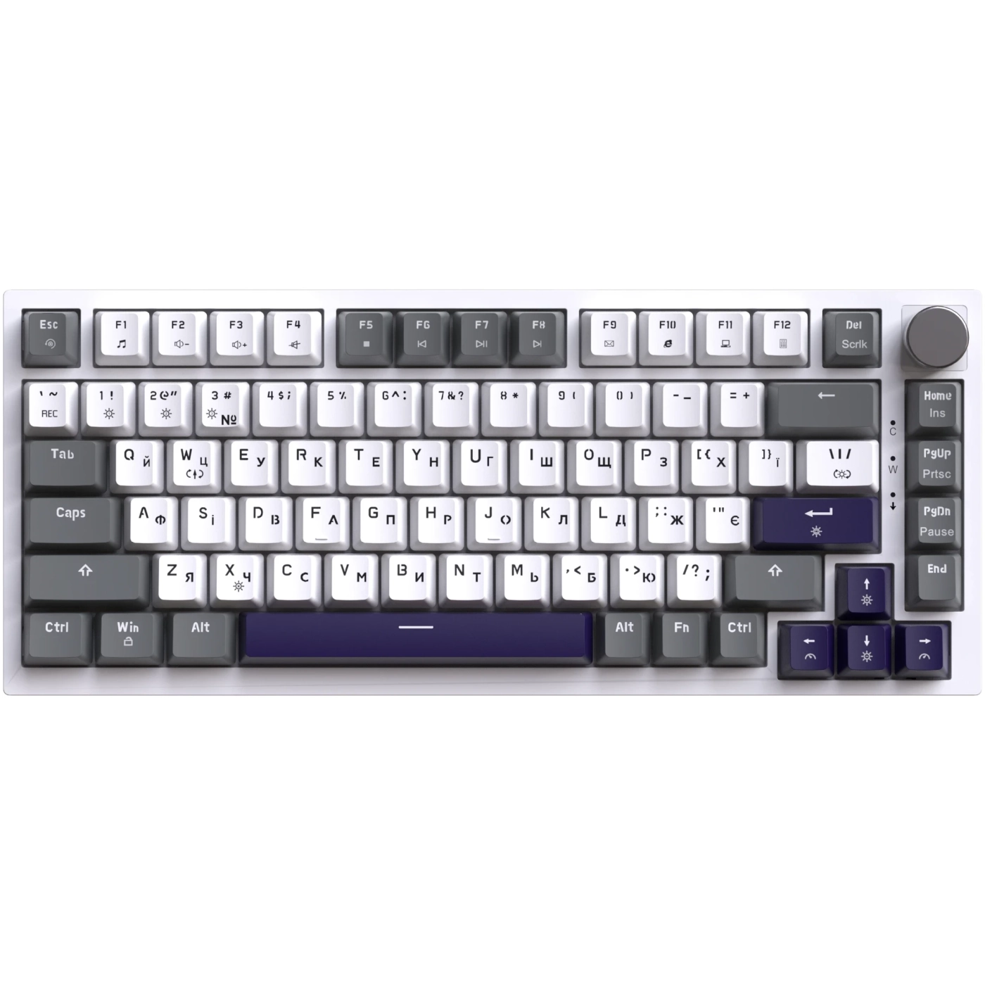 Купить Клавиатура GamePro Genesis Warden Outemu Swith RGB USB-C (MK160P) - фото 1