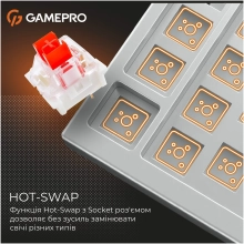 Купить Клавиатура GamePro Genesis Warden Outemu Swith RGB USB-C (MK160P) - фото 10