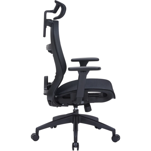 Купити Крісло офісне Officepro Balance OC620-B-B-B Black - фото 4