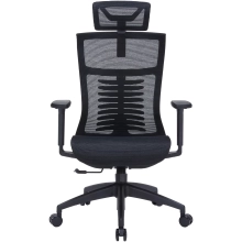 Купити Крісло офісне Officepro Balance OC620-B-B-B Black - фото 2
