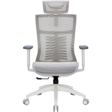 Купити Крісло офісне Officepro Balance OC620-W-LG-LG White/Light Gray - фото 1