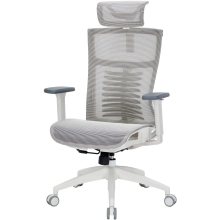Купити Крісло офісне Officepro Balance OC620-W-LG-LG White/Light Gray - фото 2