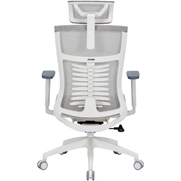 Купити Крісло офісне Officepro Balance OC620-W-LG-LG White/Light Gray - фото 4