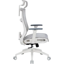 Купити Крісло офісне Officepro Balance OC620-W-LG-LG White/Light Gray - фото 5