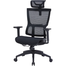 Купити Крісло офісне Officepro Elegant OC660-B-B-B Black - фото 2
