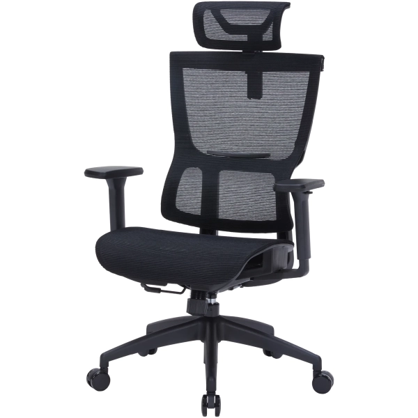 Купити Крісло офісне Officepro Elegant OC660-B-B-B Black - фото 2