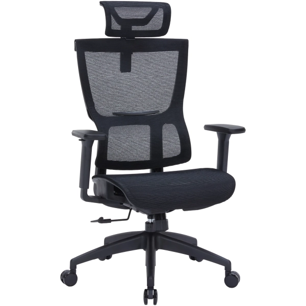 Купити Крісло офісне Officepro Elegant OC660-B-B-B Black - фото 6