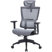 Купить Кресло офисное Officepro Elegant OC660-B-DG-DG Black/Dark Gray - фото 2