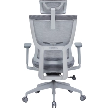 Купити Крісло офісне Officepro Elegant OC660-G-DG-DG Gray/Dark Gray - фото 4