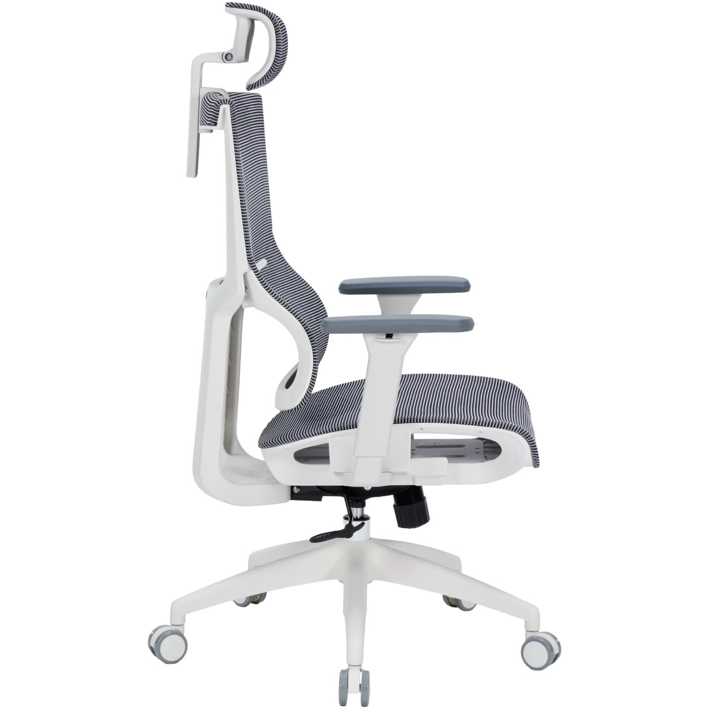Купити Крісло офісне Officepro Elegant OC660-W-DG-DG White/Dark Gray - фото 4