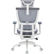 Купити Крісло офісне Officepro Elegant OC660-W-DG-DG White/Dark Gray - фото 5