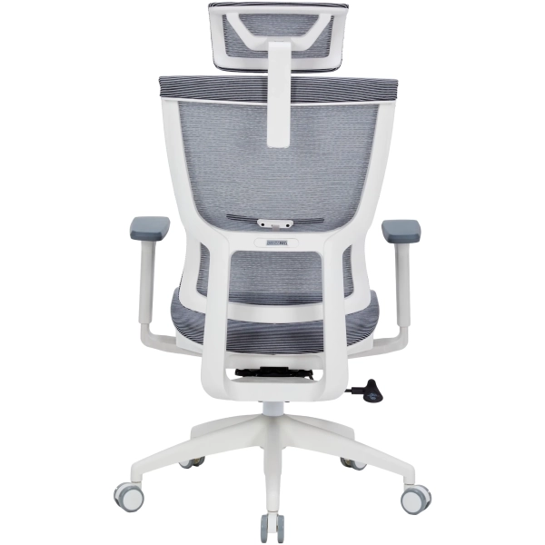 Купити Крісло офісне Officepro Elegant OC660-W-DG-DG White/Dark Gray - фото 5