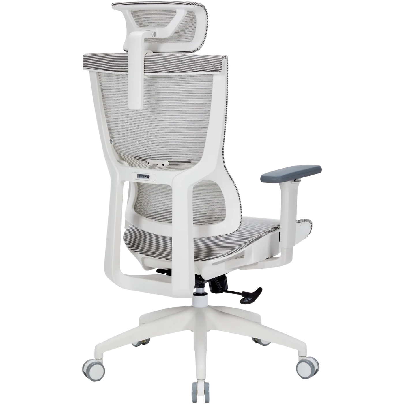 Купити Крісло офісне Officepro Elegant OC660-W-LG-LG White/Light Gray - фото 3