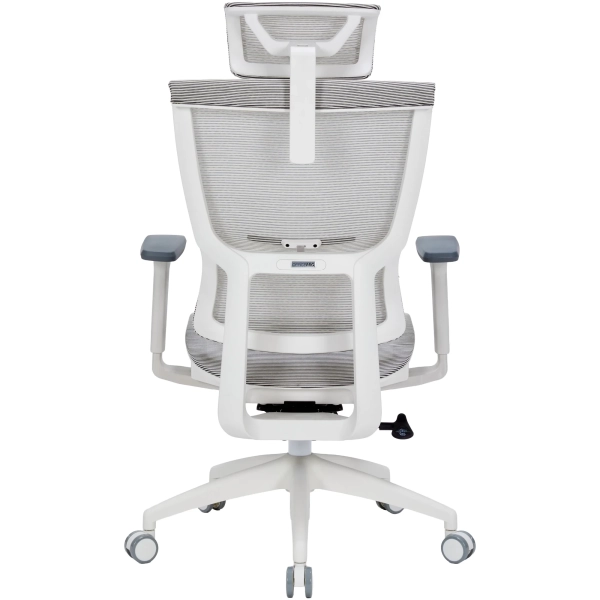 Купити Крісло офісне Officepro Elegant OC660-W-LG-LG White/Light Gray - фото 4