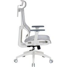 Купити Крісло офісне Officepro Elegant OC660-W-LG-LG White/Light Gray - фото 5