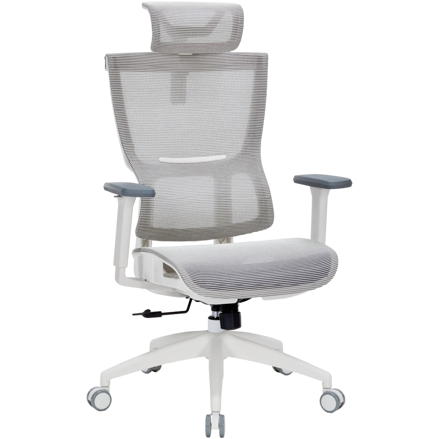 Купити Крісло офісне Officepro Elegant OC660-W-LG-LG White/Light Gray - фото 6