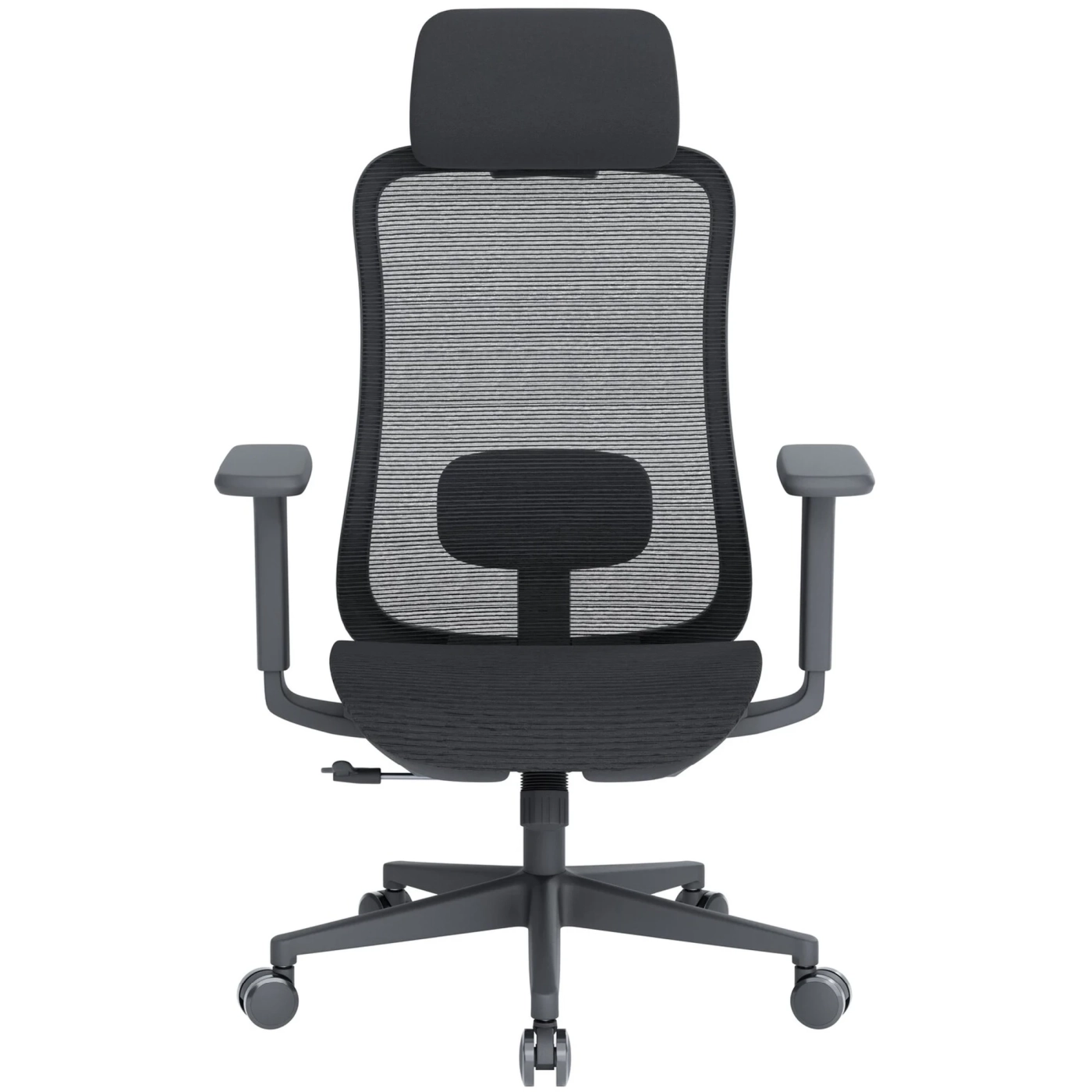 Купити Крісло офісне Officepro Wave OC670-B-B-B Black - фото 1