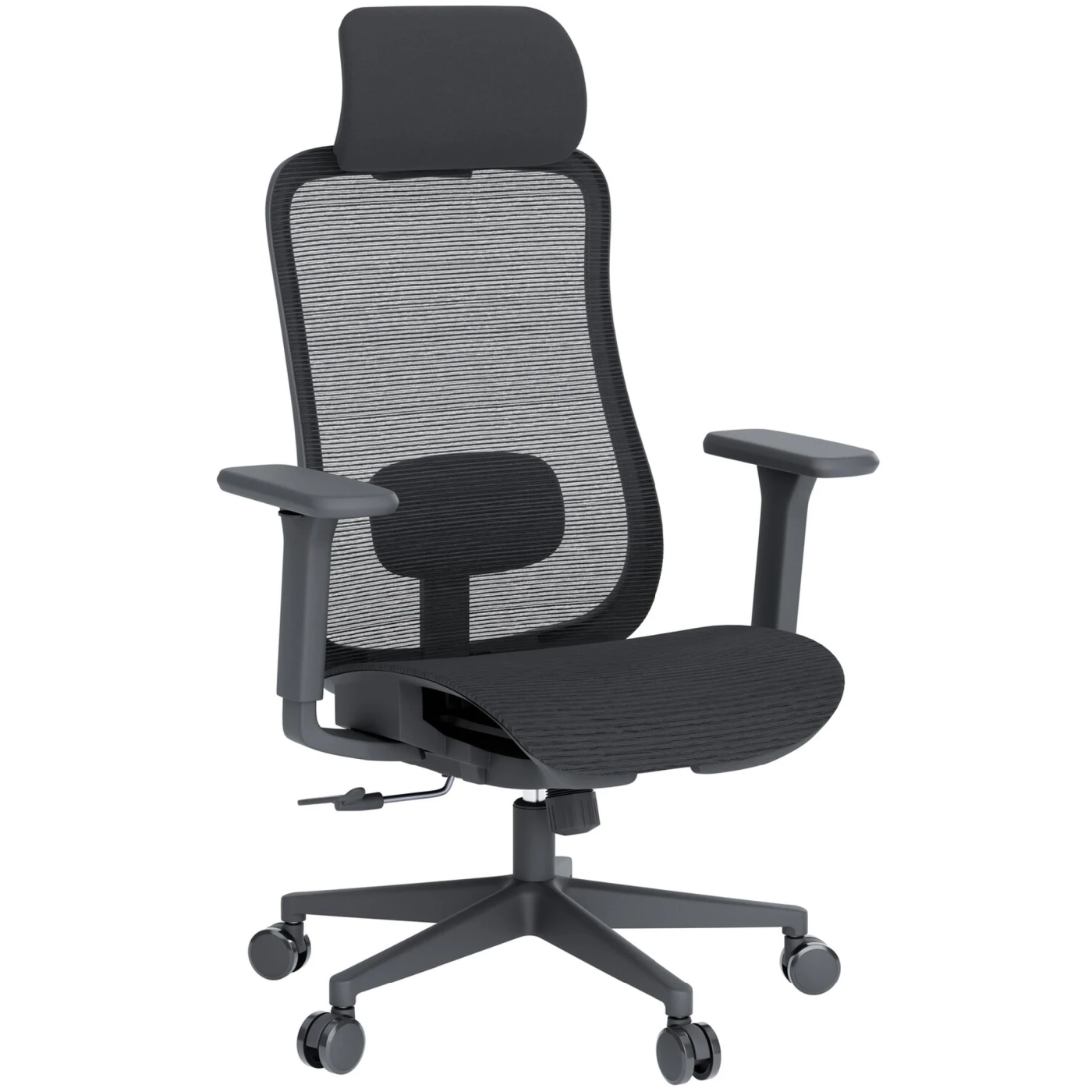 Купити Крісло офісне Officepro Wave OC670-B-B-B Black - фото 2