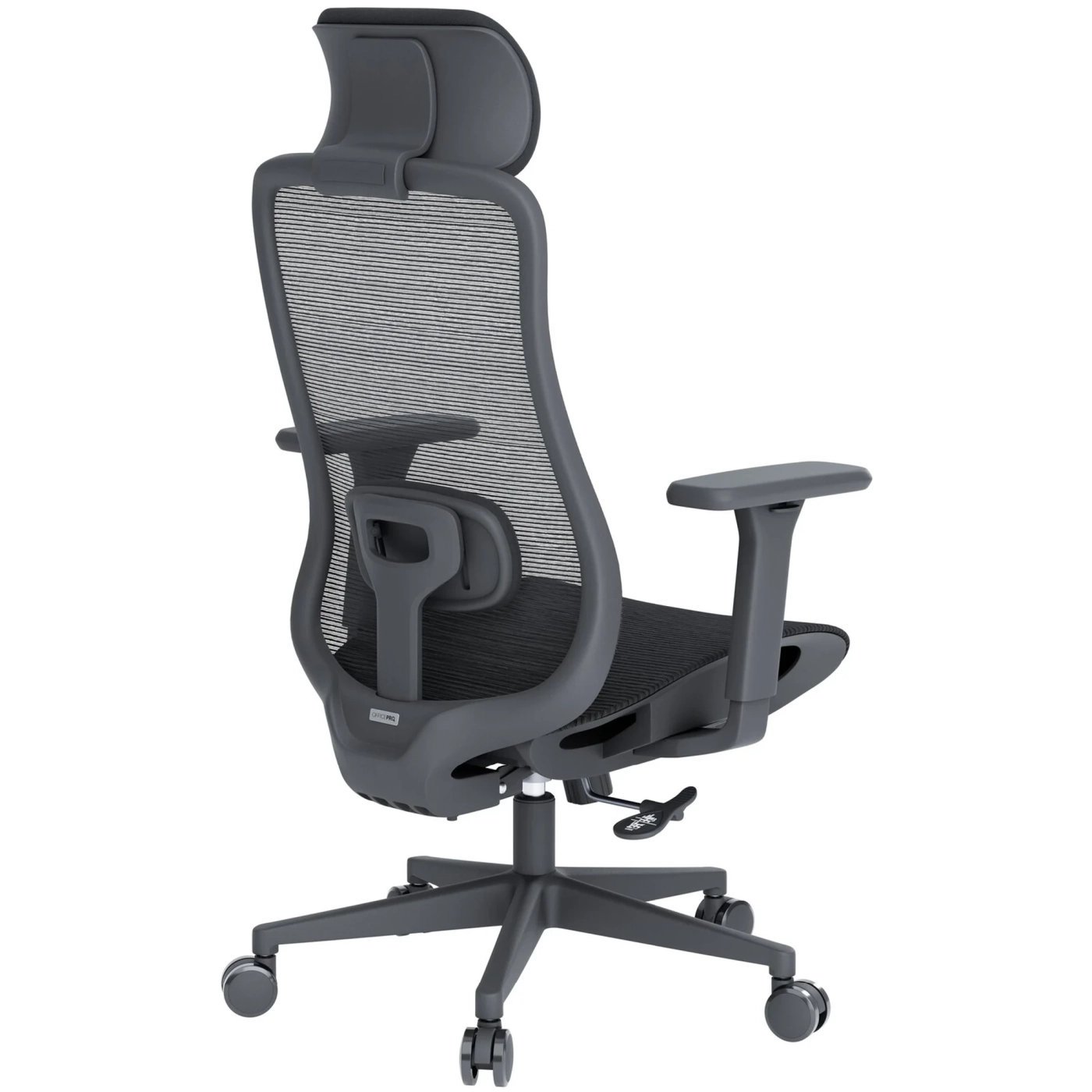Купити Крісло офісне Officepro Wave OC670-B-B-B Black - фото 4