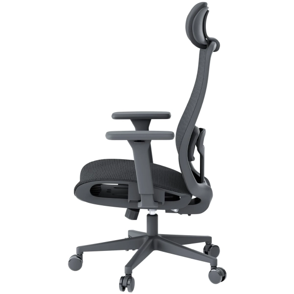 Купити Крісло офісне Officepro Wave OC670-B-B-B Black - фото 7