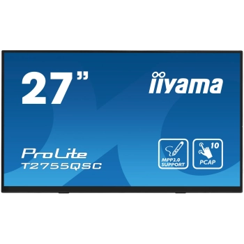 Купити Монітор сенсорний 27" Iiyama ProLite T2755QSC-B1 - фото 1