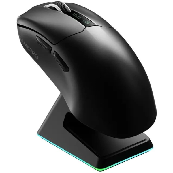 Купить Мышь GamePro Asgard Thor Wireless/Bluetooth/USB-C 1К charging dock Black (GM023B) - фото 2